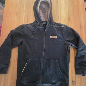 Men's Columbia PHG Heavy Duty Sherpa Lined Hood Zip-Up Hoodie - Size M